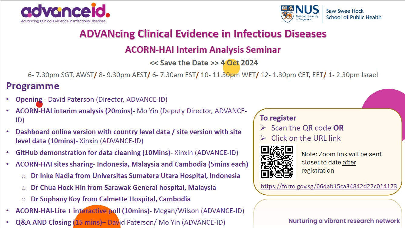 ACORN-HAI Interim Analysis Seminar 4 Oct 2024